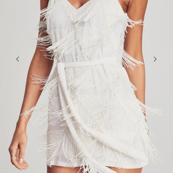 Retrofete Sequin Dress - CLAIRE SEQUIN FRINGE DRESS - Picture 3 of 3